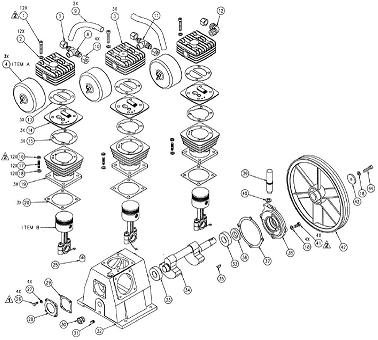 Coleman KLA4508065 Pump Breakdown